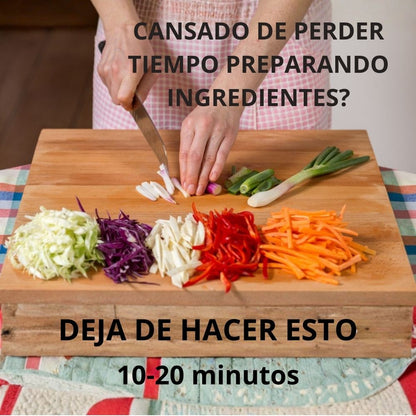 Cortador eléctrico ShortCut - El Tiempo en la Cocina Nunca Ha sido tan Corto!