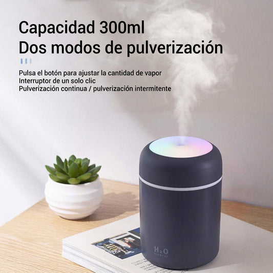 Humidificador LED - Negro