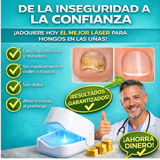 Vuelve a lucir tus pies sin vergüenza — Láser contra hongos en las uñas MONALEX
