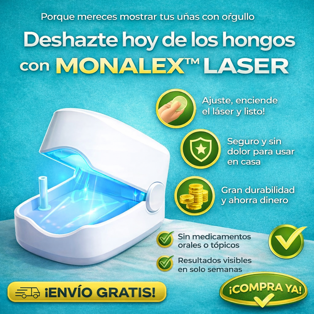 Vuelve a lucir tus pies sin vergüenza — Láser contra hongos en las uñas MONALEX
