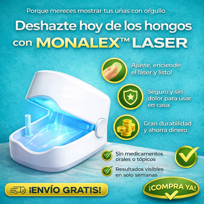 Vuelve a lucir tus pies sin vergüenza — Láser contra hongos en las uñas MONALEX
