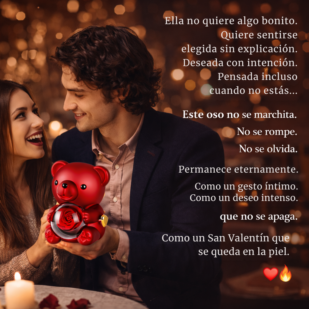 Un símbolo de deseo envuelto en ternura para un San Valentín especial
