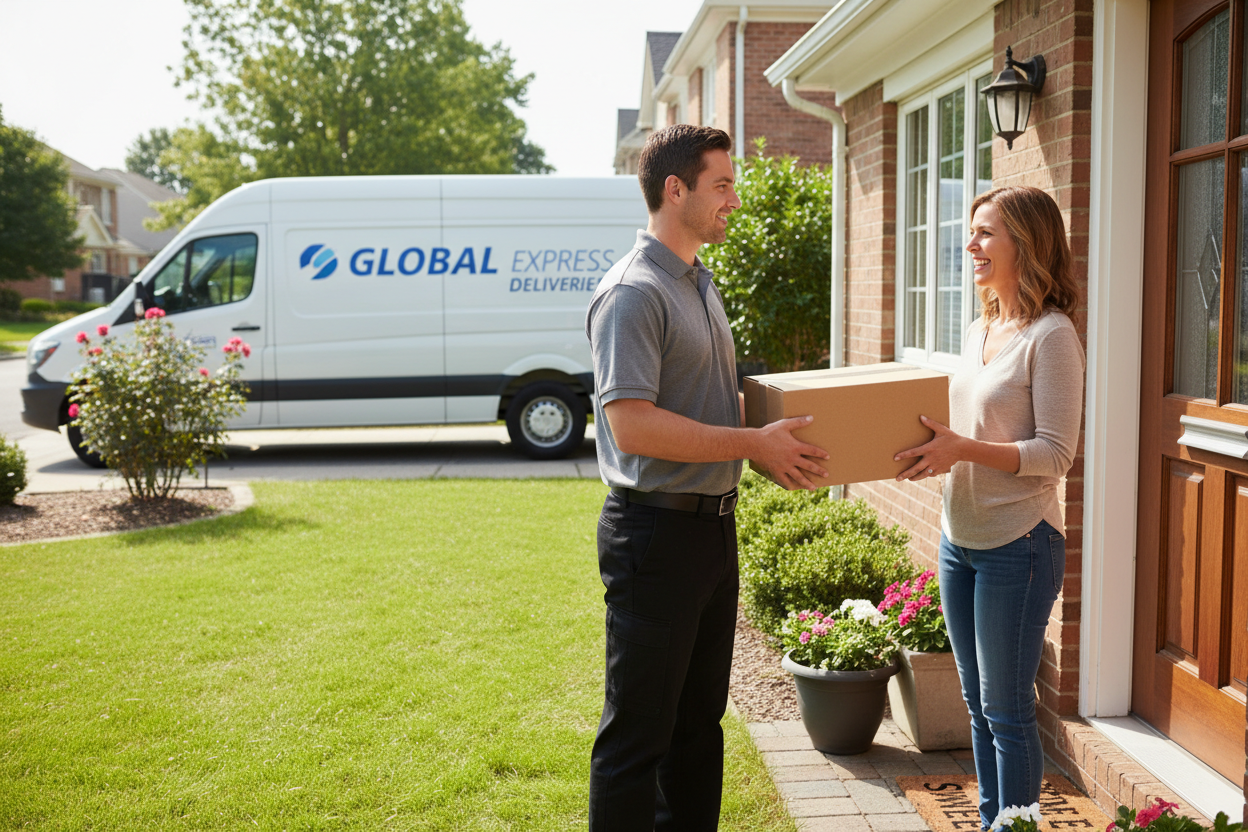 que este entregando a una persona 