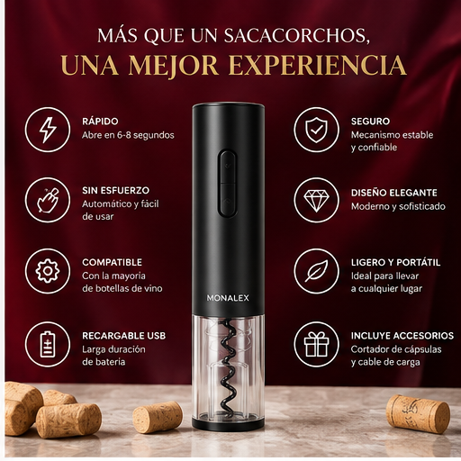 Más que un sacacorchos, una mejor experiencia